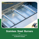 Non-stick Patio Gas Griddle Grill-Captiva Designs