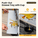 6-Burner Gas BBQ Patio Grill with Griddle and Side Burner 42,000 BTU-Captiva Designs