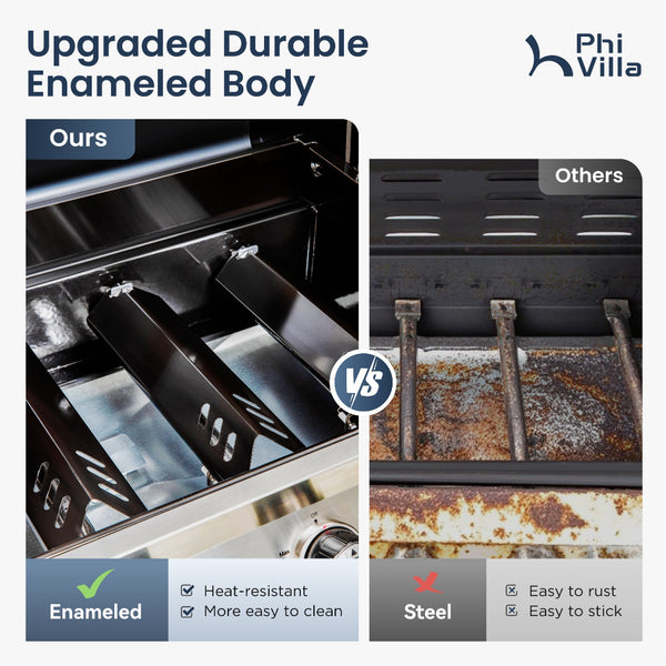 Gas Grill and Griddle Combo Large-size for Outdoor-Captiva Designs