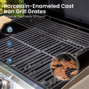 Gas Grill and Griddle Combo Large-size for Outdoor-Captiva Designs