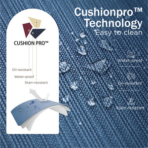 5-Seater Patio Metal Wave Sofa Set with Fire Pit Table