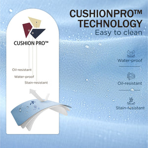 7-Seater Patio Metal Stable Wave Sofa with Ottomans