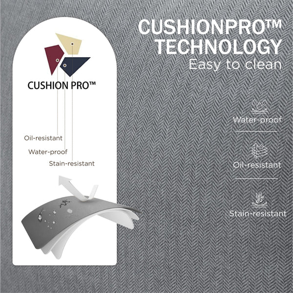 7-Seater Patio Metal Wave Sofa with Ottomans