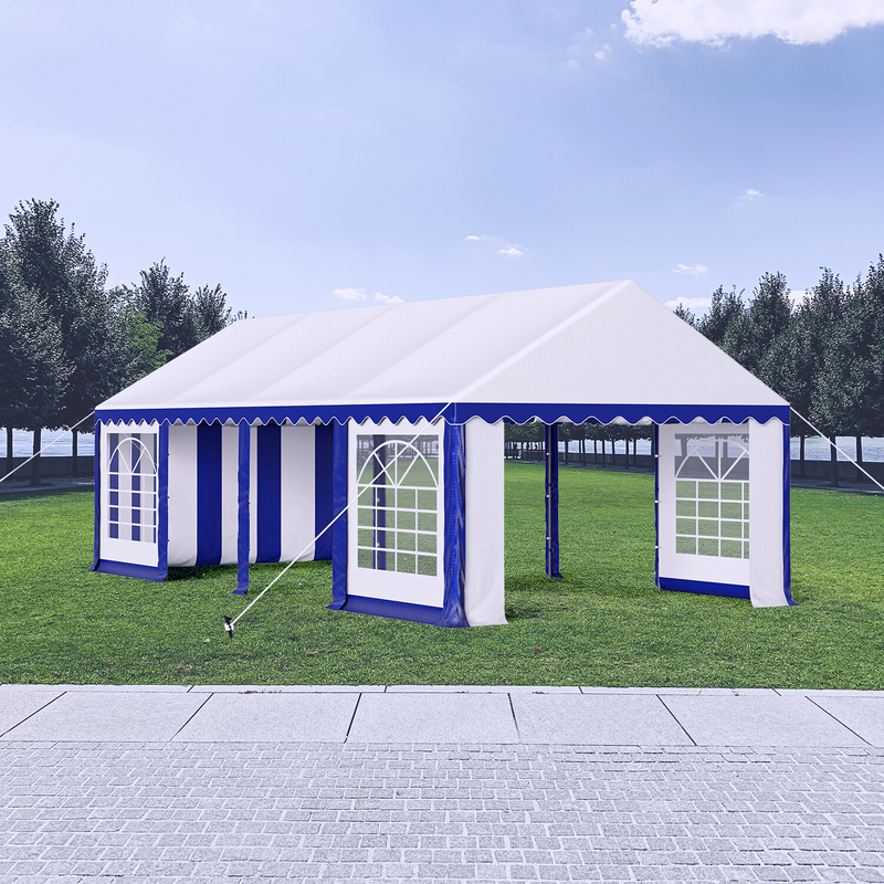 Phi Villa 26'X13' Heavy Duty Party Tent Wedding Event Shelter with Removable Sidewalls