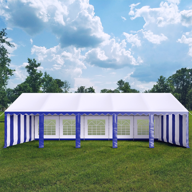 Phi Villa Heavy Duty Party Tent Wedding Event Shelter with Removable Sidewalls