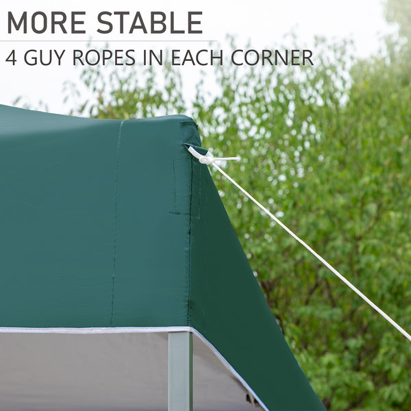 10'x10' Pop Up Portable Canopy Tent with Wheeled Bag