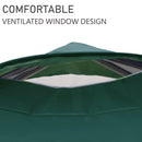 PHI VILLA 10x10Ft Pop Up Canopy Tent with Wheeled Bag,Straight Legs, 100 Sq. Ft