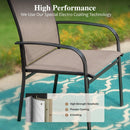 7-Piece Outdoor Textilene Dining Set for Deck, Garden PHI VILLA