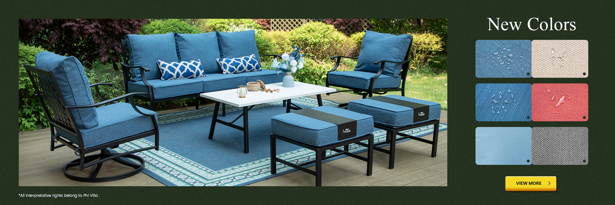 Phi villa furniture website discount