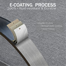 5-Seater Patio Metal Wave Sofa Sets With Coffee Table