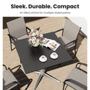 Sleek Bauhaus Table for Outdoor Deck