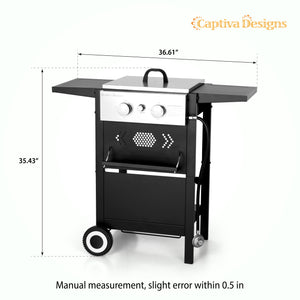 Patio Gas Griddle Grill Combo-Captiva Designs