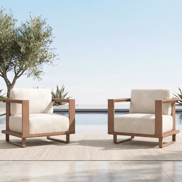 2-Piece Hdpe Chairs for Solana Sofa Set