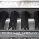 Captiva Designs 46,700 BTU 4-Burners Gas BBQ Grill with Side Burner