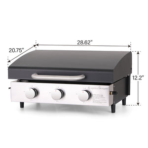 Captiva Designs 24,000 BTU Portable Propane Griddle Grill