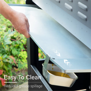 Captiva Designs 65800BTU 6-Burners Gas BBQ Grill with Side Burner