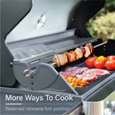 Captiva Designs 65800BTU 6-Burners Gas BBQ Grill with Side Burner