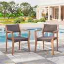 Phi Villa Bucolic Luxurious Wooden  Rattan Chairs