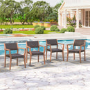 Phi Villa Bucolic Luxurious Wooden  Rattan Chairs