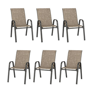 Ease Outdoor Sling Dining Chairs Set of 2/4/6