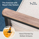 Mirage 7/9-Piece Patio Dining Set with Stylish Rattan Rope Chairs and Expandable Table-Phi Villa