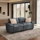 Cloud-like Living Room Modular Sectional Sofa Couch Chenille