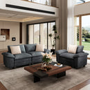 Living Room Sofa Modular Sectional Cloud-like Couch Chenille Large Set