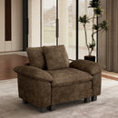 Living Room Chenille Cloud-like Lounge Chair
