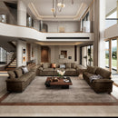 Living Room Sofa Chenille Cloud-like Couch Modular Sectional Large Set