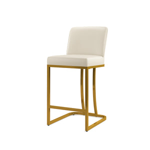 24 Inch Modern PU Leather Counter Stools for Kitchen Island