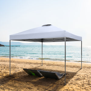 10'x10' Pop Up Portable Canopy Tent with Wheeled Bag