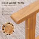 Outdoor Acacia Wood & Wicker Dining Chairs for Balcony PHI VILLA