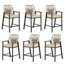 Phi Villa Mirage Rope-art High Bar Stools for Outdoor Pub