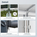 Multi-Sized PE Carport and Storage Tent