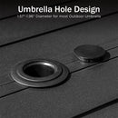 7-Piece Patio Bar Set with 6 Bar Stools for Poolside, Graden PH VILLA