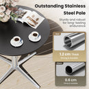 Sleek Bauhaus Table for Outdoor Deck