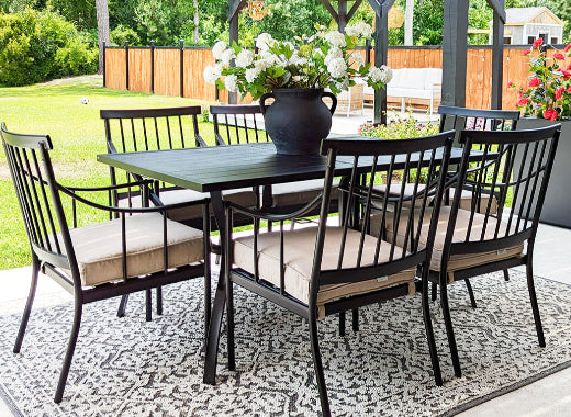 Steel Dining Set