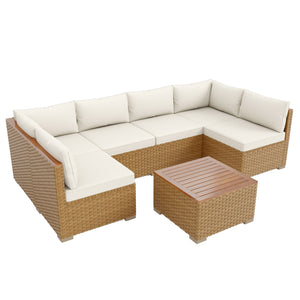 4-Seater Affordable All Weather Wicker Sofa Set