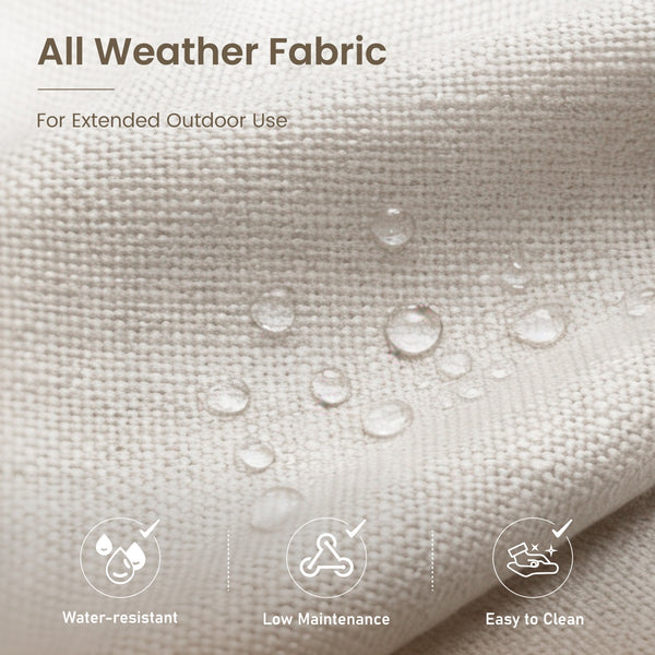 4-Seater Affordable All Weather Wicker Sofa Set