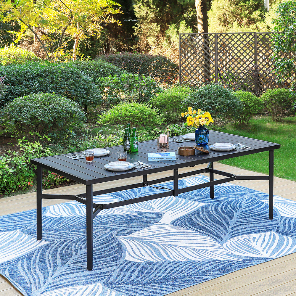 Phi Villa 82" Extra Long Dining Table for 8 Seats