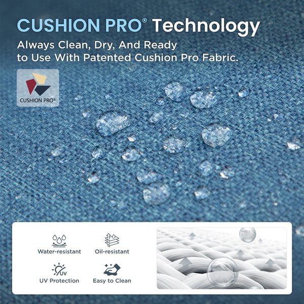 7-Seater Patio Metal Diamond Sofa with Ottomans