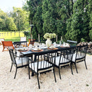 7 / 9-Pcs Dining Set with Adjustable Table & Fashionable Dining Chairs