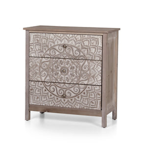 French Country 3 Drawers Accent Chest