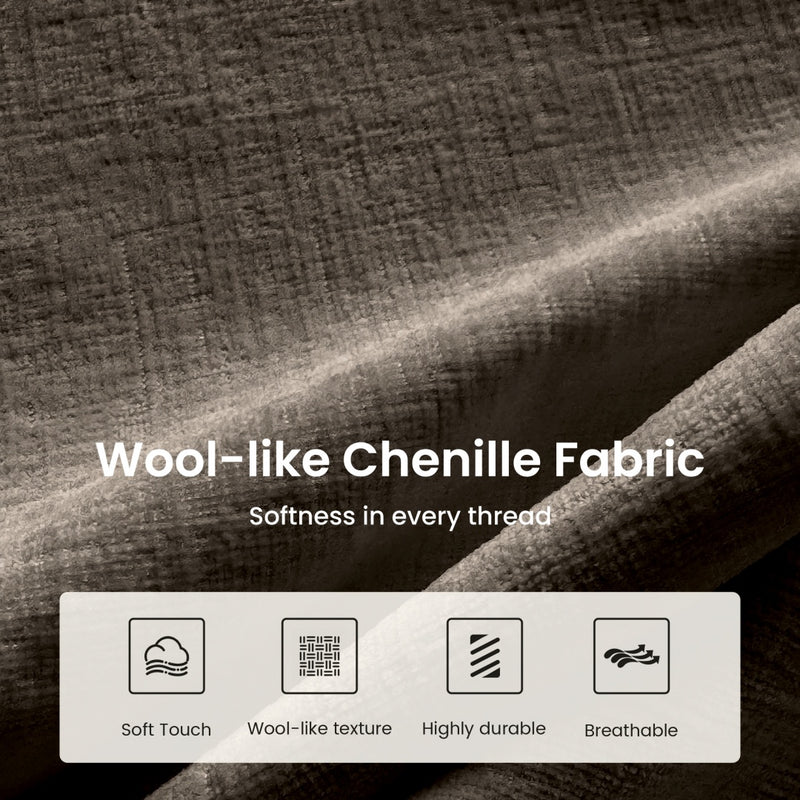 Briar Cloud-like Living Room Modular Sectional Sofa Couch Chenille