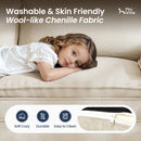 Cloud-like Living Room Modular Sectional Sofa Couch Chenille