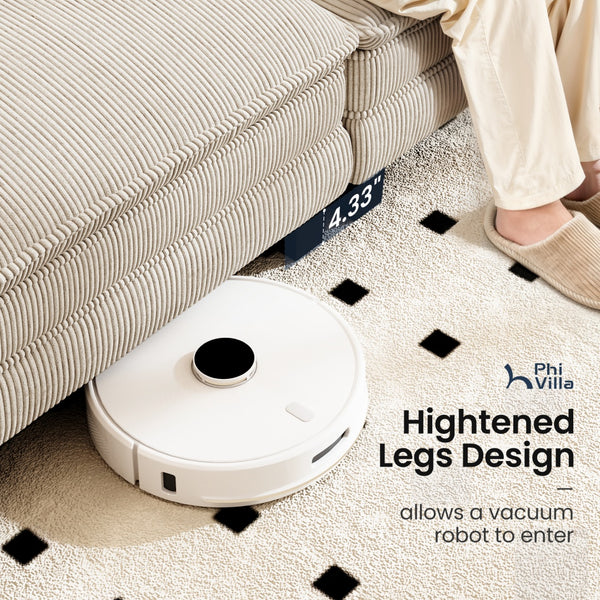 Briar Cloud-like Living Room Sofa Couch Modular Sectional Corduroy Set