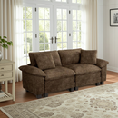 Cloud-like Living Room Modular Sectional Sofa Couch Chenille