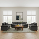 Living Room Sofa Corduroy Cloud-like Couch Modular Sectional Large Set