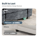 Living Room Chenille Cloud-like Lounge Chair