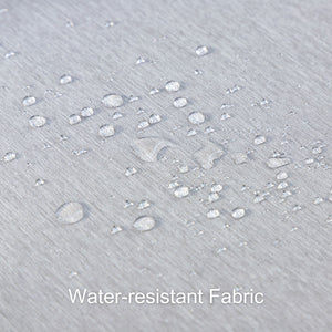 6 Seater Outdoor Couch Modern L-Shaped Sectional Sofa Set